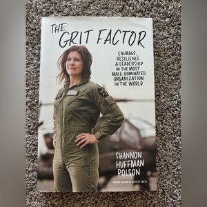 The Grit Factor hardcover book by Shannon Huffman Polson memoir military pilot